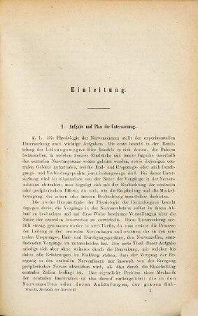 Untersuchungen zur Mechanik der Nerven und Nervencentren, 2. Ueber den Reflexvorgang und das Wesen der centralen Innervation