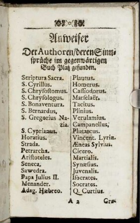 Anweiser Der Authoren/ ...