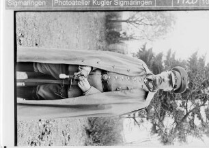 Generalmajor Heinrich von Maur in Uniform