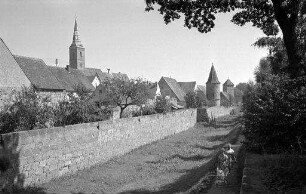 Wolframs-Eschenbach: Stadtmauer
