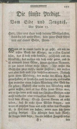 Vom Eide und Zeugniß,
