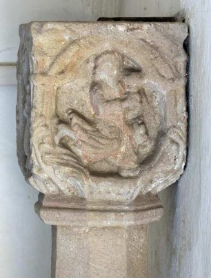 Ehemalige Prämonstratenserklosterkirche Sankt Johannis — Turmhalle — Kapitell