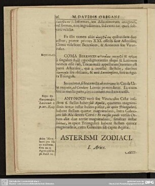ASTERISMI ZODIACI.