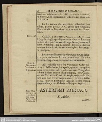 ASTERISMI ZODIACI.