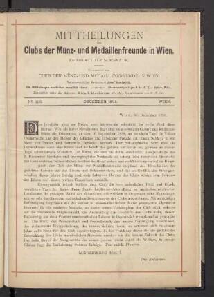 N° 103. December 1898