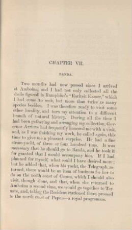 Chapter VII. Banda