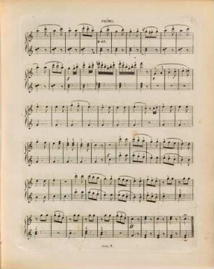 24 Rondinettos : à quatre mains pour le piano : en 6 cahiers : op. 775, Heft 3