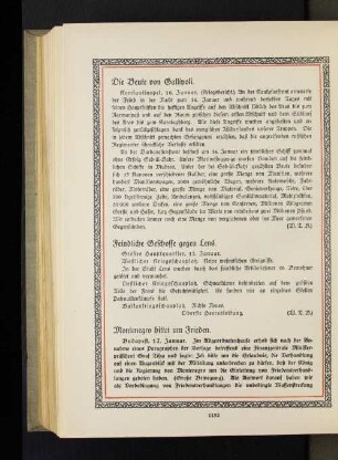 Die Beute von Gallipoli.