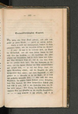 Dreiunddreißigstes Capitel.