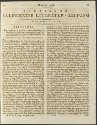 Num. 126. Den 26. May 1804