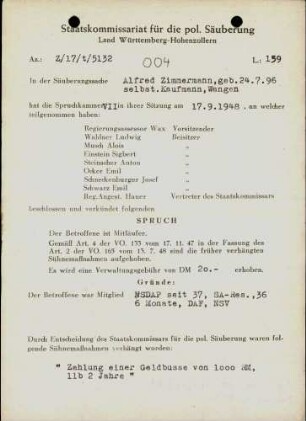 Zimmermann, Alfred