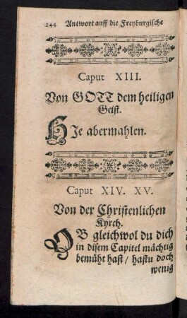 Caput XIII. Von Gott dem heiligen Geist.