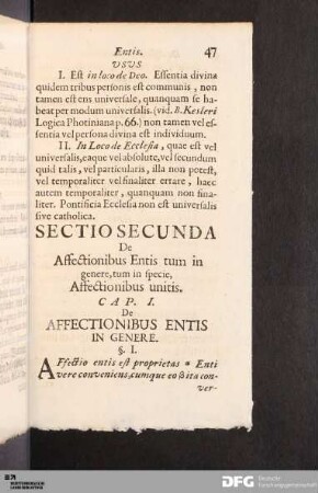 Sectionis II.