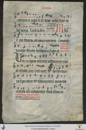 [3r - 5r] Teil des Proprium de tempore.
