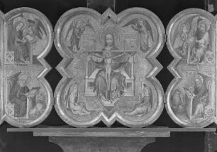 Triptychon mit der Dreifaltigkeit