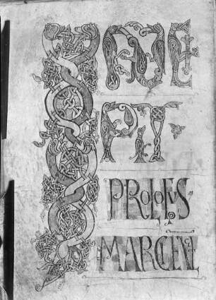 Evangeliar, fol 68 v