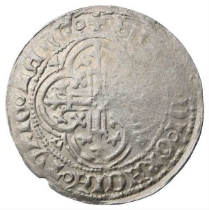 Fundmünze, Fürstengroschen (12 meißnische Pfennige), 1393 - 1395
