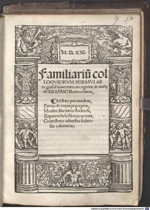 Familiarium colloquiorum formulae