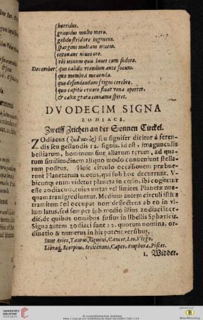 Duodecim signa zodiaci