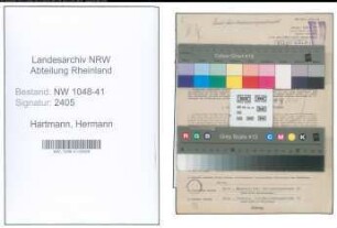 Entnazifizierung Hermann Hartmann , geb. 02.07.1899 (Polizist)