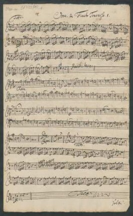 Oboe ou Flauto traverso 1