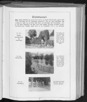 Einfriedigungen.