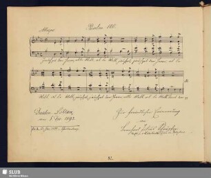 Schröpfer, Bernhard Julius; 1893 [Noten- und Texteintrag]