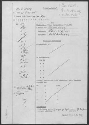 Ohrnberg mit Eichach und Pfahlbach: Visitationsbericht mit Pfarrbericht 1965