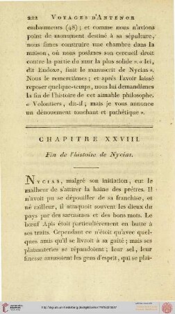 Chapitre XXVIII
