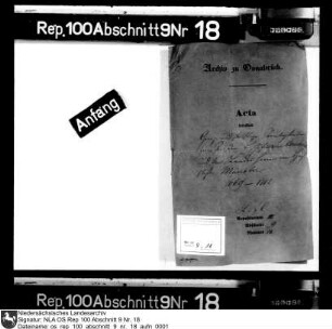Grenz- und sonstige Streitigkeiten zwischen den Bischöfen von Osnabrück und den Landesherren im Hochstift Münster