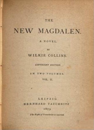 The new Magdalen : a novel. 2