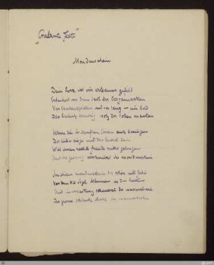 Mondenschein : [SW XVI: keine Sigle]; [SW XVI, S. 11/139-140] / Paul Verlaine