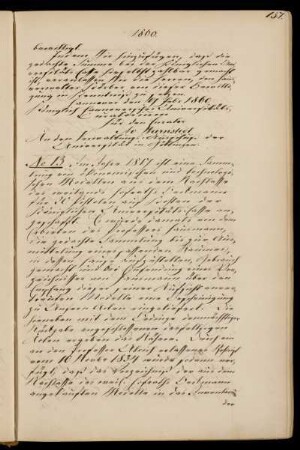 Eingliederung der 1817 angekauften Sammlung ökonomischer und technischer Modelle des Nachlasses Beckmann in die Modellkammer.