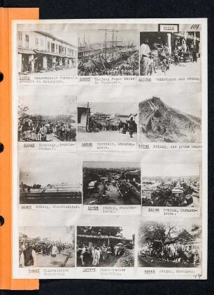 Albumblatt 44 mit Angebotsserie "China"