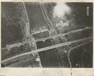 Isarbrücken südlich Freimann bzw. Unterföhring (800 m)