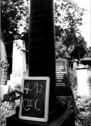 Grabstein C II C/4/12 (Detailaufnahme 1)