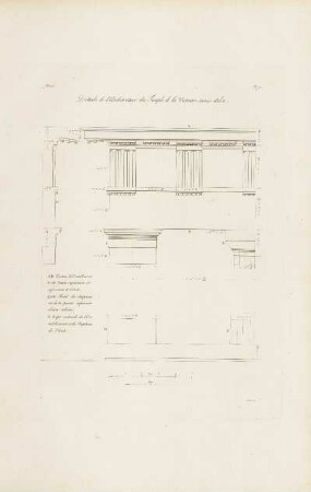 Abb.: Pl. 21 Détails de l'Architecture du Temple de la Victoire-sans-ailes.
