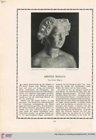 26: Aristide Maillol