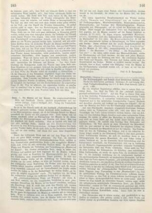 246-247 [Rezension] Kreyenbühl, Johannes, Die Nothwendigkeit und Gestalt einer kirchlichen Reform