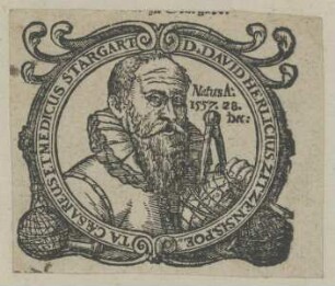 Bildnis David Herlitz (lat. Herlicius)