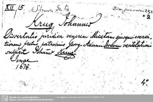 Dissertationes iuris criminalis 0020,8
