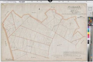 Dülmen (Dülmen), Zusammenlegeung Welte, Bl. 1 Brouillonkarte II Flur 53