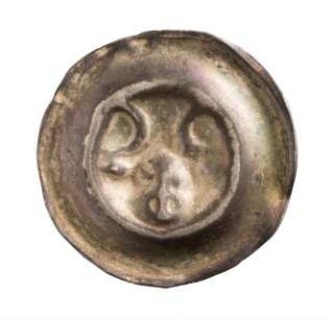 Münze, Pfennig, Brakteat, 1280 - 1325