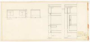 Hochschulbibliothek, Karlsruhe Neubau: Materialtheke 6.13, 1:10, 1:1