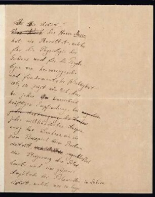 [Draft of a letter of recommendation for Angelo Mosso]