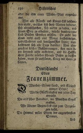 Deutschlands Edles Frauenzimmer.