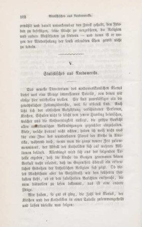 102-105 Statistisches aus Nordamerika