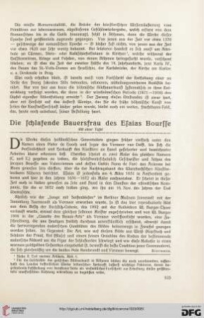 15: Die schlafende Bauersfrau des Esaias Boursse