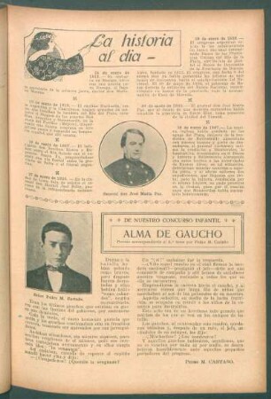 Alma de gaucho : De nuestro concurso infantil
