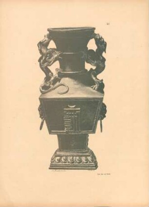 CI. Bronze-Vase